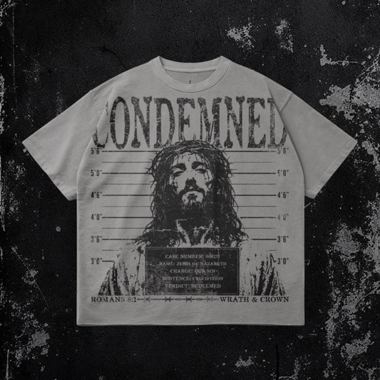 Condemned Tee | Premium Faded Raw Hem