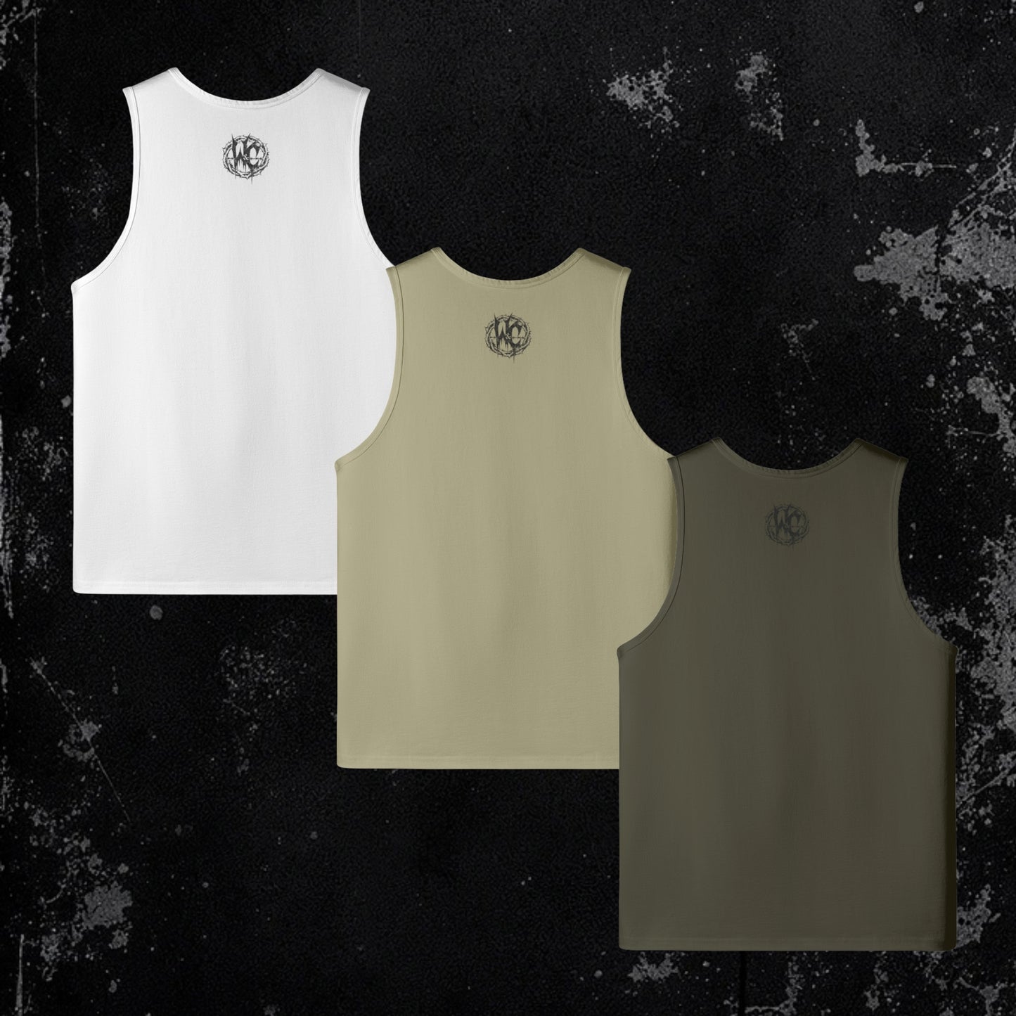Vessel Tank Variants | Premium Embroidered Loose