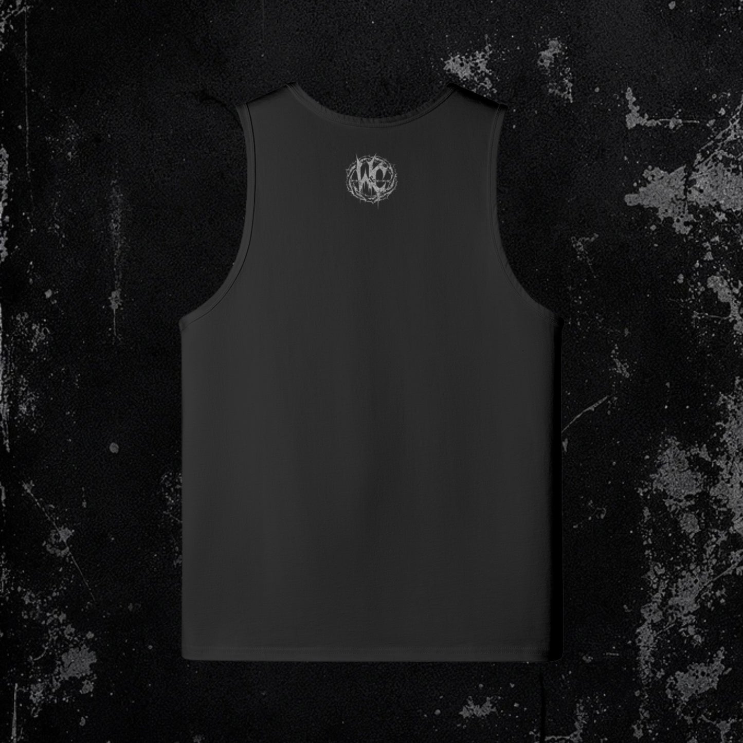 Vessel Tank Black | Premium Embroidered Loose