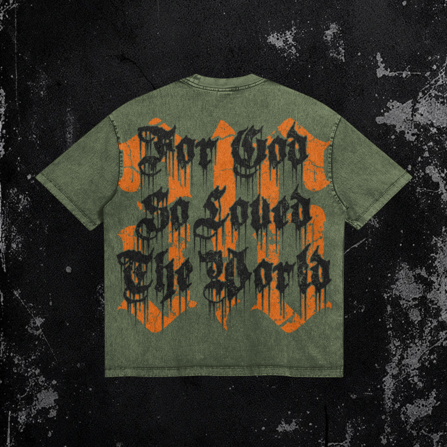 Begotten Tee | Premium Heavyweight Snow Washed Oversized