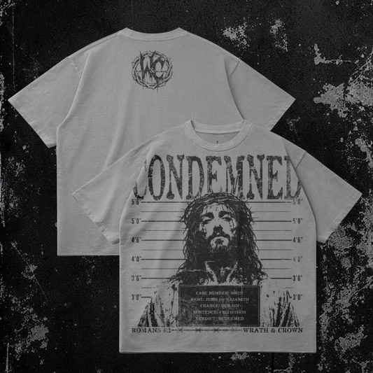 Condemned Tee | Premium Faded Raw Hem