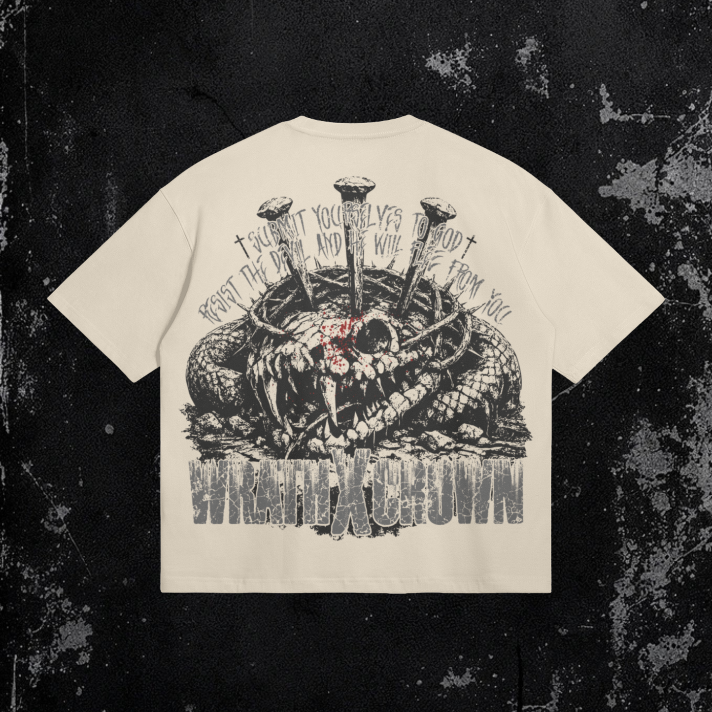 Vanquished Tee | Premium Heavyweight Boxy