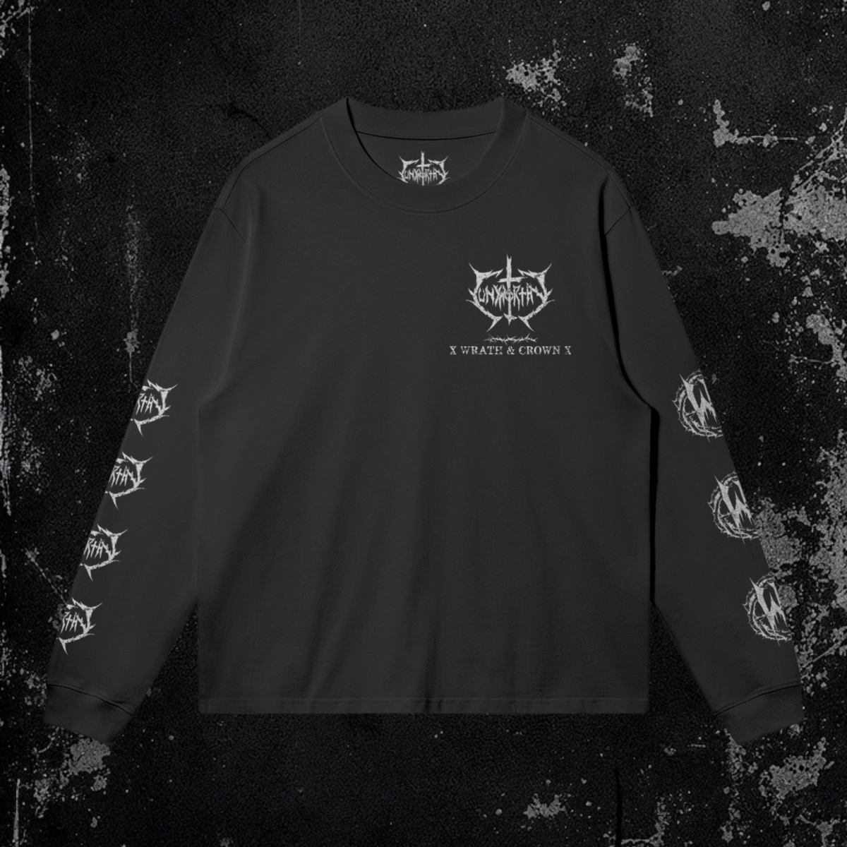 (UN)Worthy X Wrath & Crown Long Sleeve | Premium Loose Fit