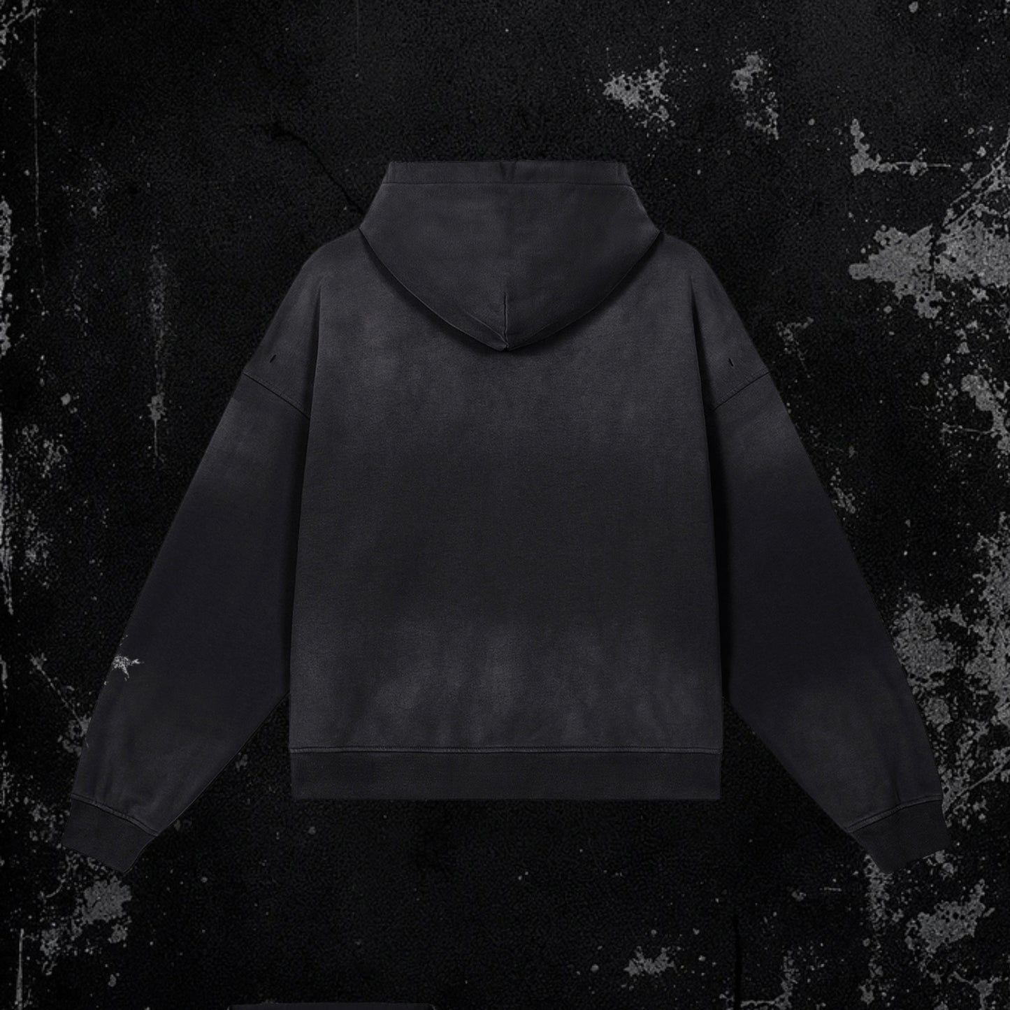 Sovereign Zip Hoodie | Premium Heavyweight Distressed