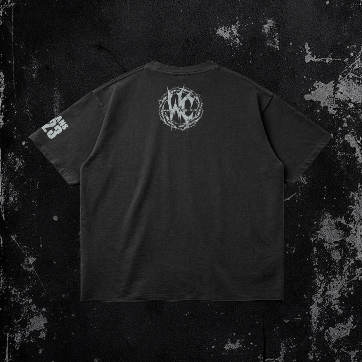 Wages Tee | Premium Faded Raw Hem