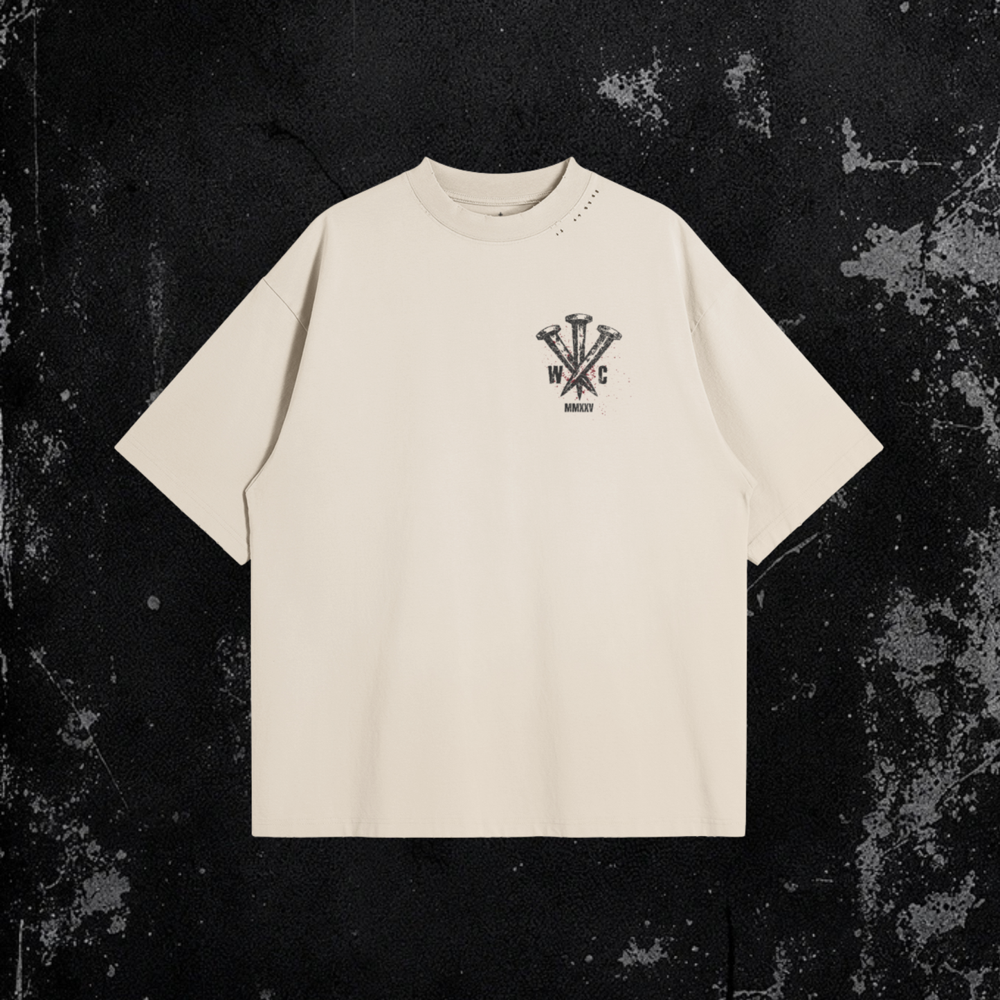 Redemption Tee | Premium Oversized Distressed