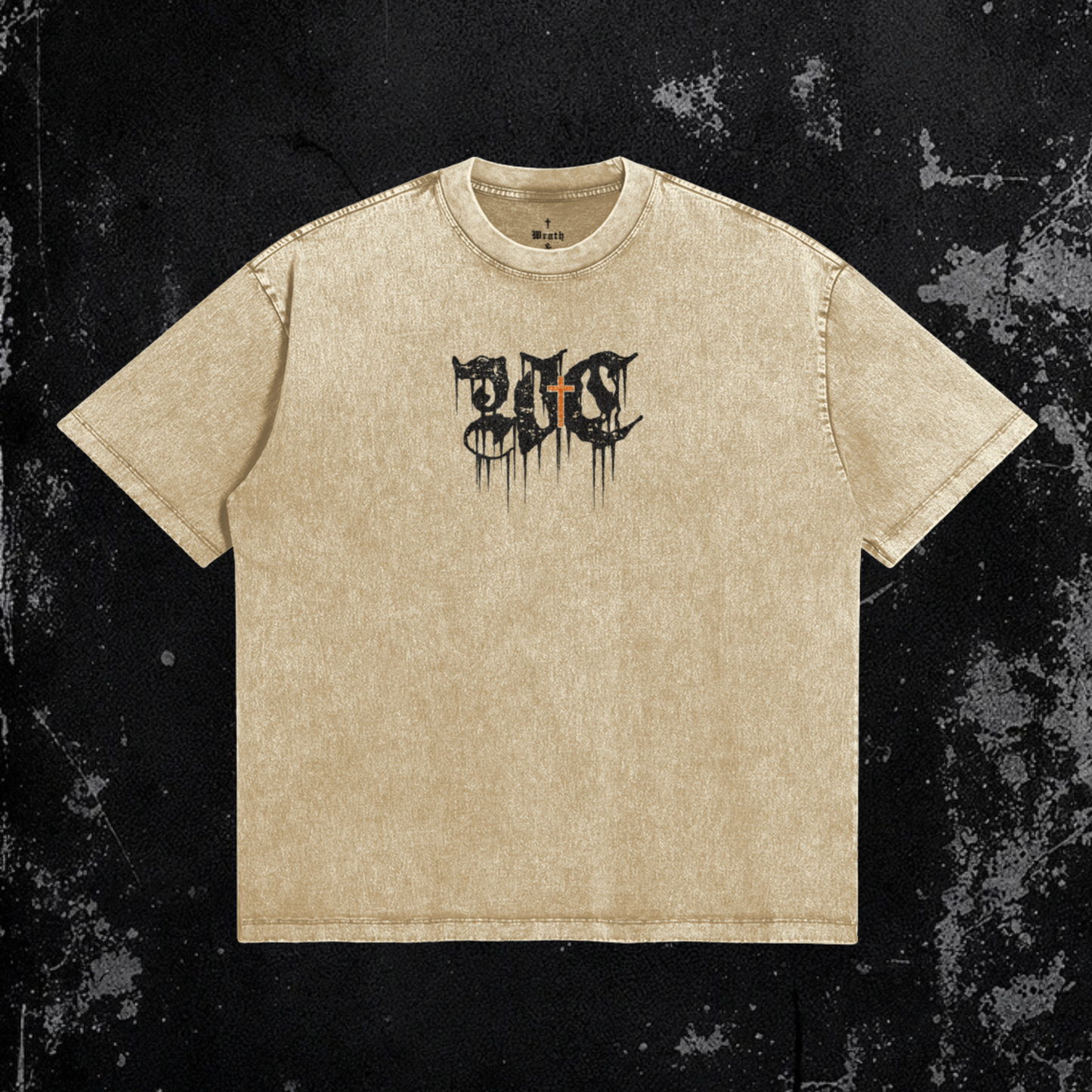 Begotten Tee | Premium Heavyweight Snow Washed Oversized