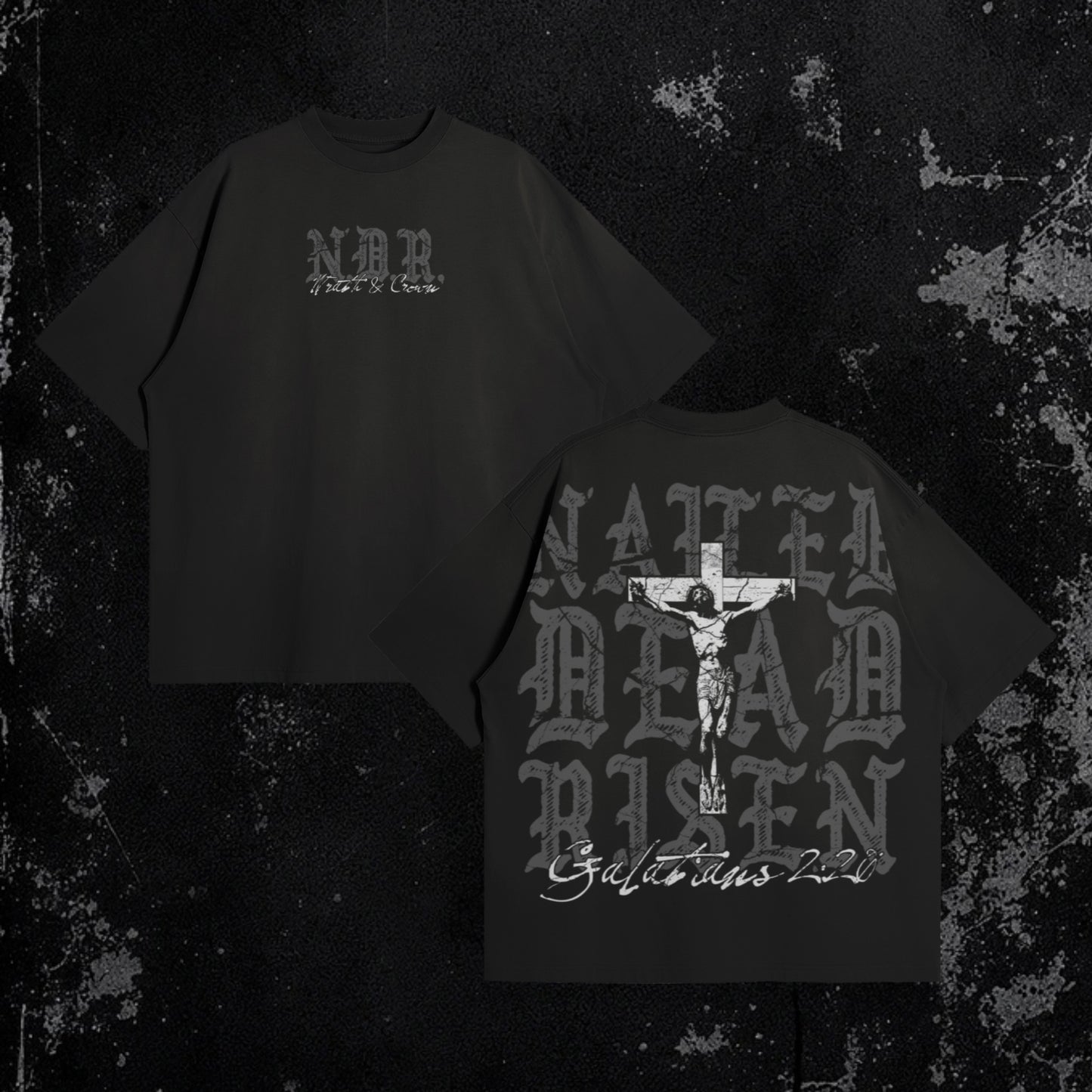 Reckoning Tee | Premium Boxy Sun Faded