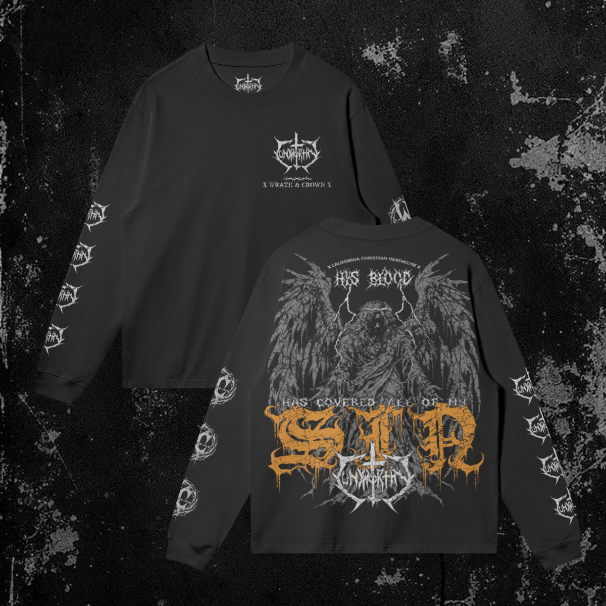 (UN)Worthy X Wrath & Crown Long Sleeve | Premium Loose Fit