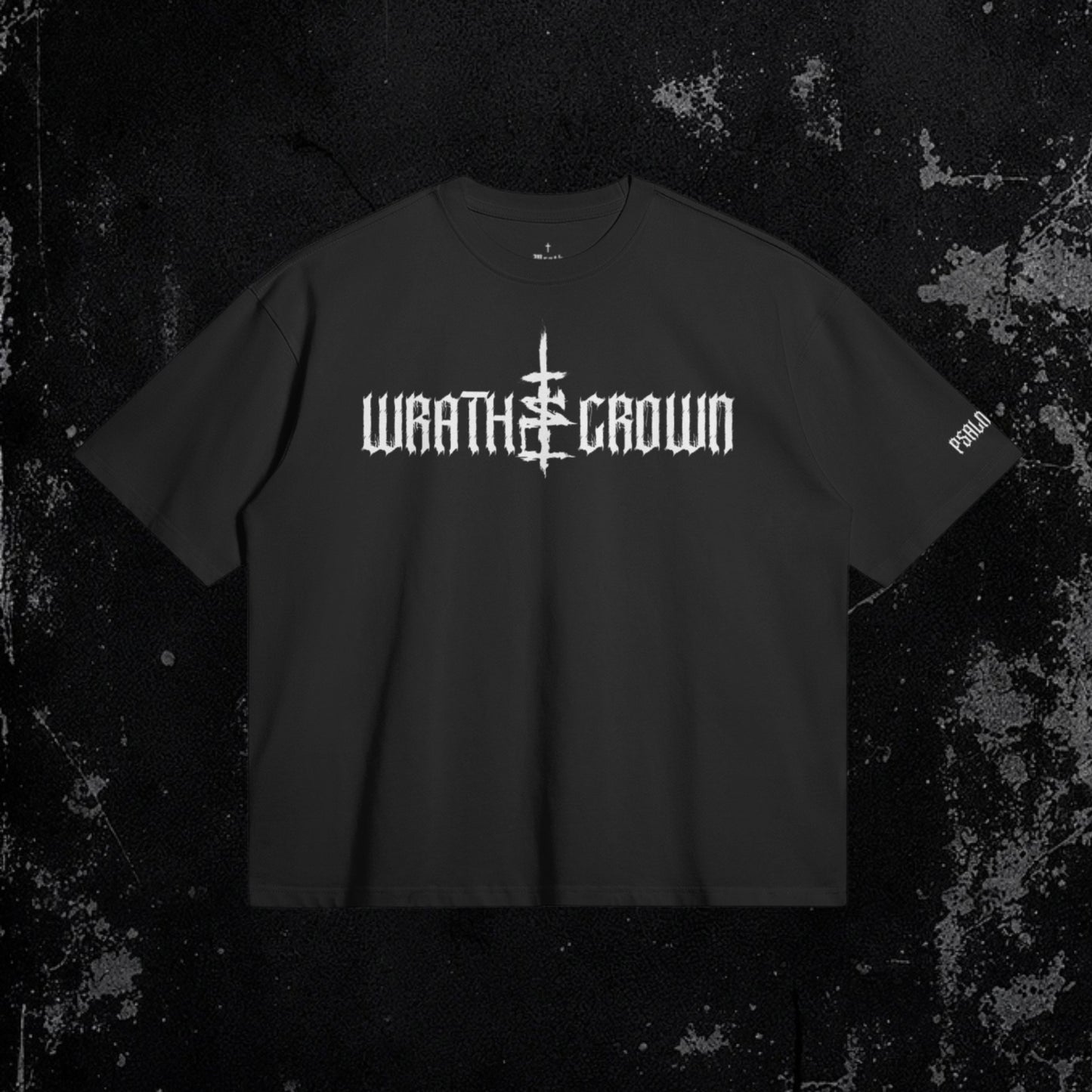 Warfare Tee Black | Premium Heavyweight Boxy