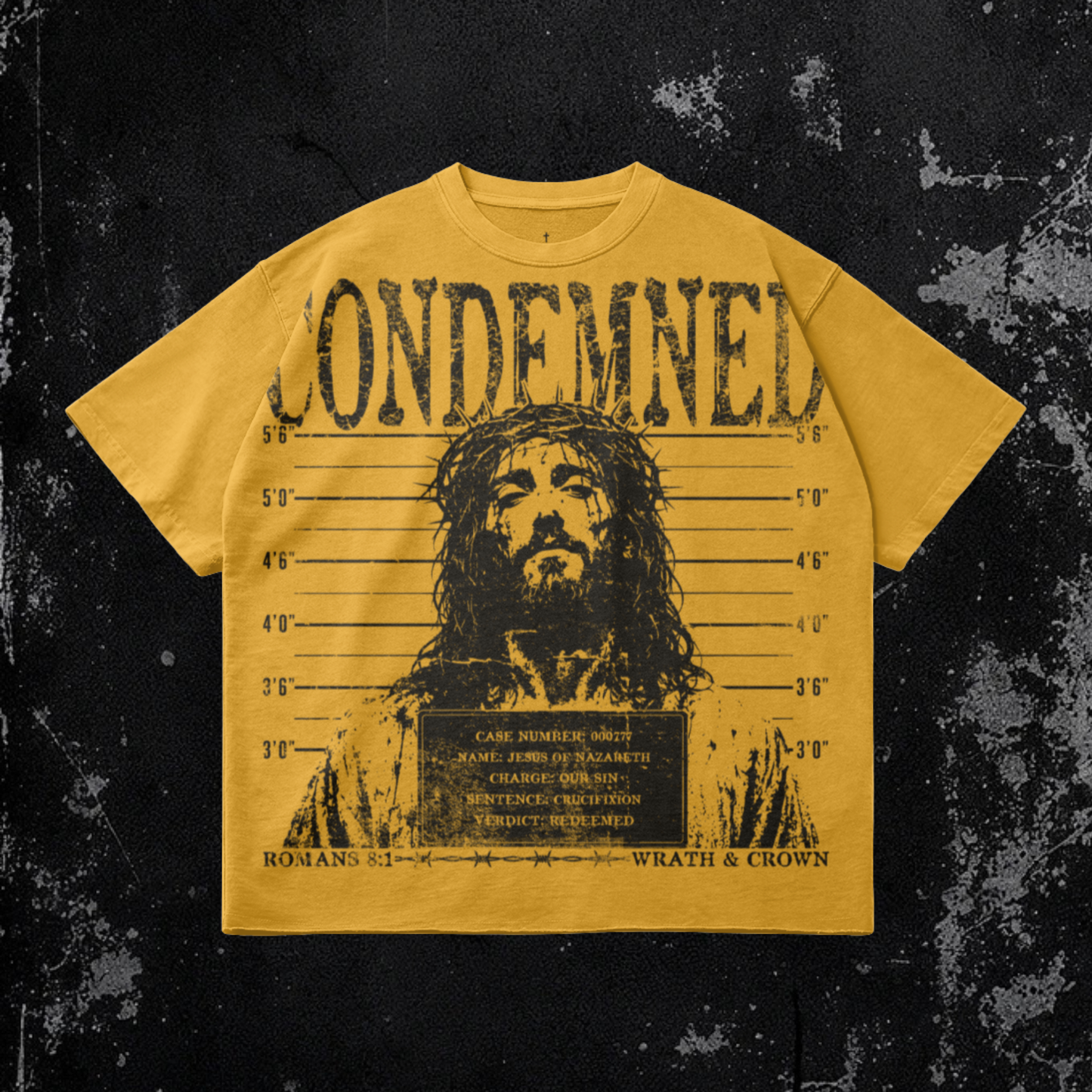 Condemned Tee | Premium Faded Raw Hem