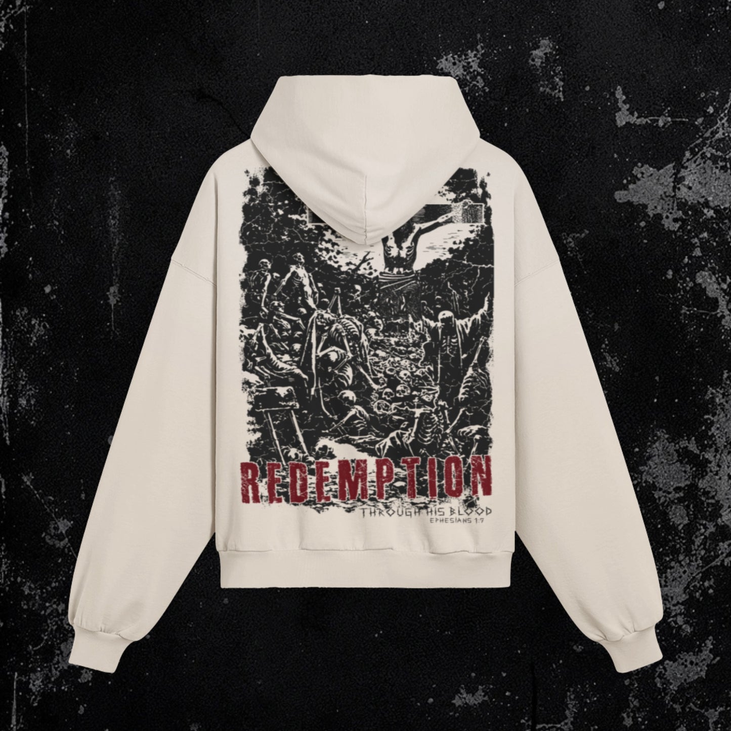 Redemption Hoodie | Premium Oversized Distressed