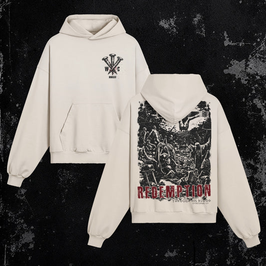Redemption Hoodie | Premium Oversized Distressed