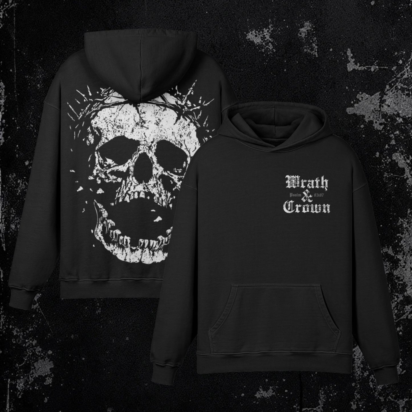 Shattered Hoodie | Premium Heavyweight Oversized Retro